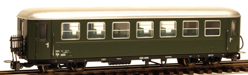 Ferro Train 722-368-B - Austrian 72ÖBB B4ip/s 3068 Krimmler coach  gn BWB